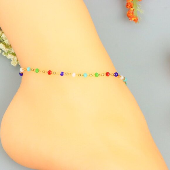 Handmade Anklet – A Stylish Choice for Women, Thoughtful Gift Idea, EVCH1493 - Picture 9 of 10